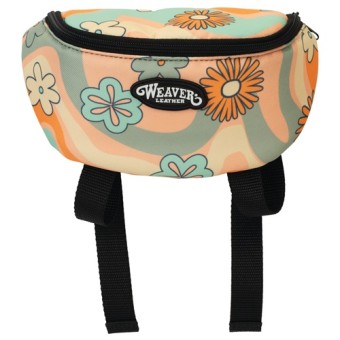 Weaver Pommel Bag "Retro Flower" 